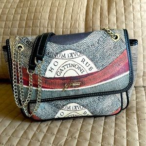 Gattinoni Planetarian line shoulder bag